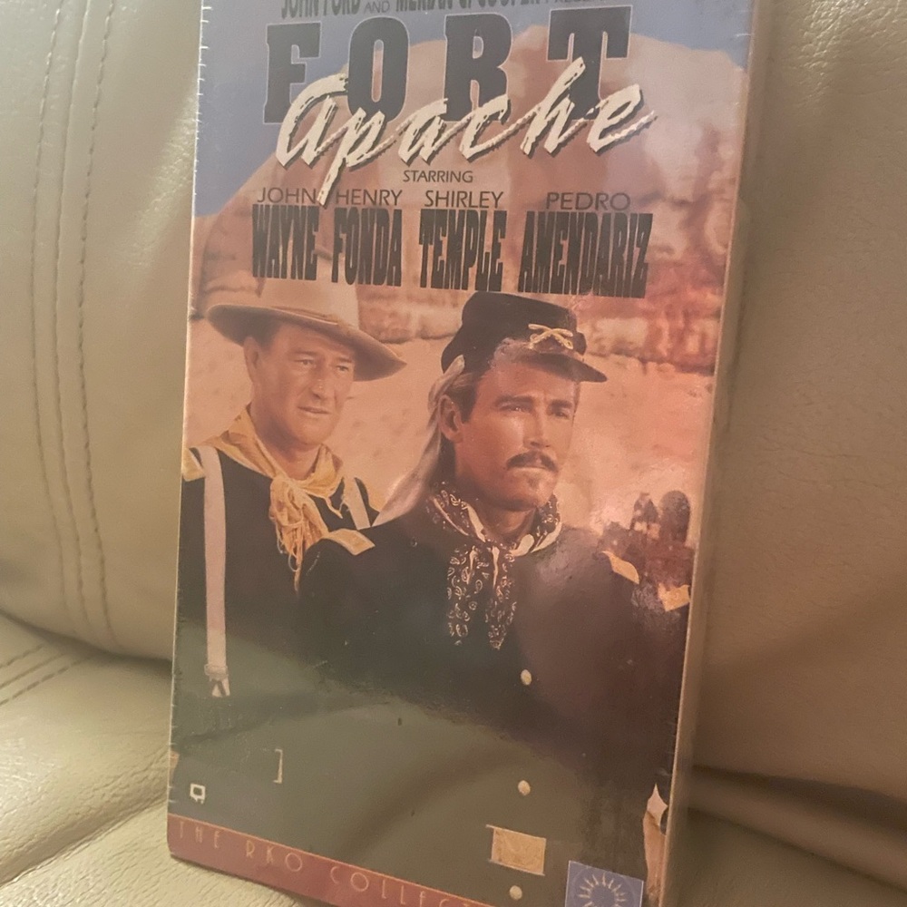 Fort Apache VHS Tape New Sealed Westerns Cowboys John Wayne Classics Cassette